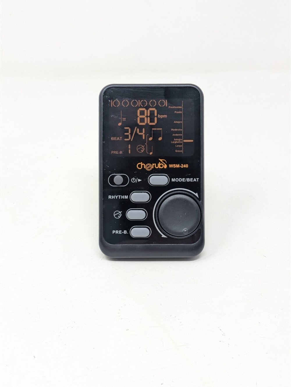Cherub WSM-240 Portable Metronome Tone Generator